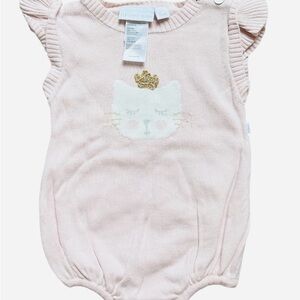 Elegant Baby Sweater Onesie